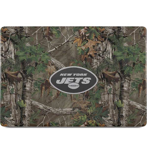 NFL New York Jets Realtree Xtra Green Camo MacBook Skins
