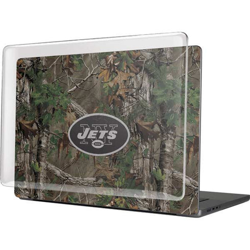 NFL New York Jets Realtree Xtra Green Camo MacBook Cases