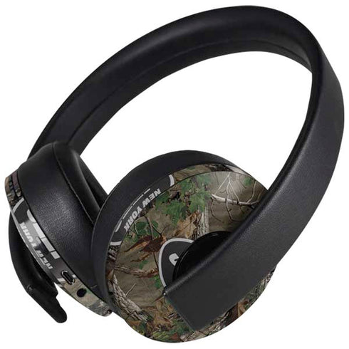 NFL New York Jets Realtree Xtra Green Camo PlayStation 4 Gold Wireless Headset Skin