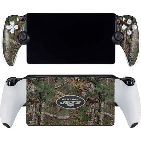 NFL New York Jets Realtree Xtra Green Camo PlayStation Portal Remote Player Skin