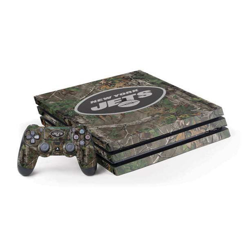 NFL New York Jets Realtree Xtra Green Camo PlayStation PS4 Skins