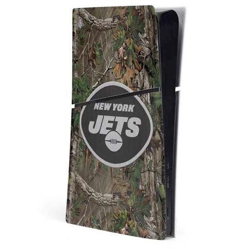 NFL New York Jets Realtree Xtra Green Camo PlayStation PS5 Skins