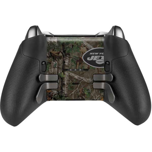 NFL New York Jets Realtree Xtra Green Camo Xbox Elite Wireless Controller Series 2 Skin