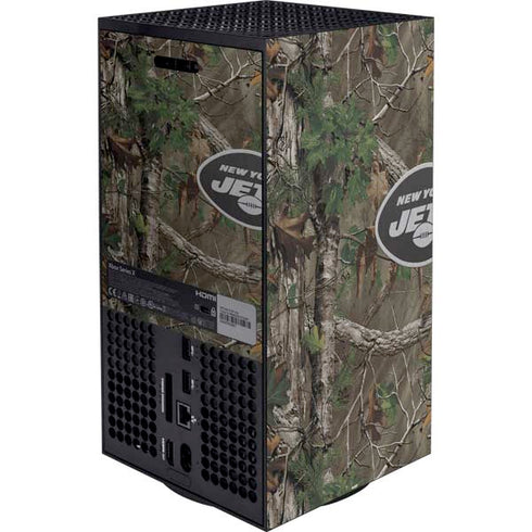 NFL New York Jets Realtree Xtra Green Camo Xbox Series X Bundle Skin