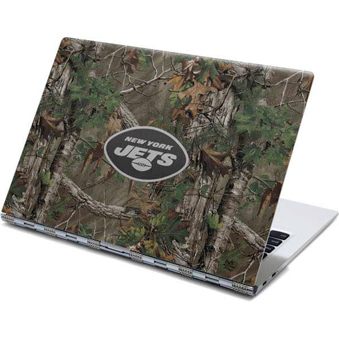 NFL New York Jets Realtree Xtra Green Camo Yoga 910 2-in-1 14in Touch-Screen Skin