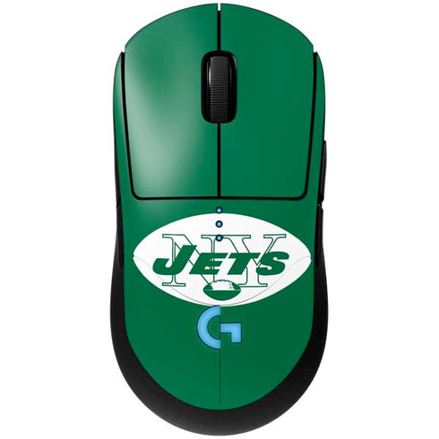 NFL New York Jets Retro Logo G Pro Wireless Gaming Mouse Skin