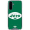 NFL New York Jets Retro Logo Galaxy A36 5G Clear Case