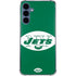 NFL New York Jets Retro Logo Galaxy A55 5G Clear Case