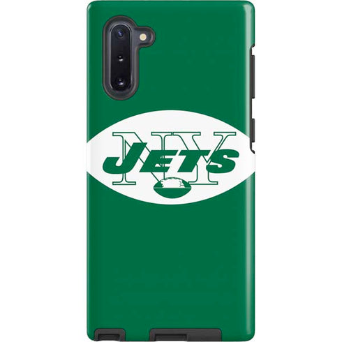 NFL New York Jets Retro Logo Galaxy Cases