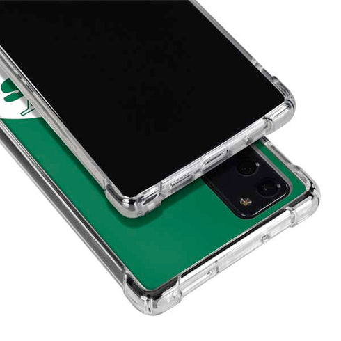 NFL New York Jets Retro Logo Galaxy Note20 5G Clear Case