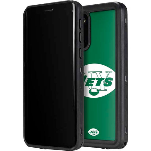 NFL New York Jets Retro Logo Galaxy S20 Plus Waterproof Case