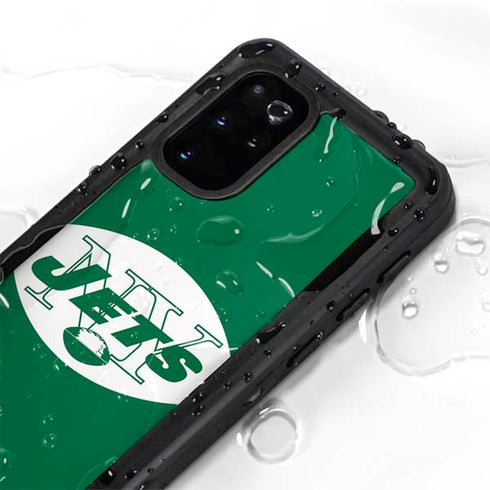 NFL New York Jets Retro Logo Galaxy S20 Plus Waterproof Case