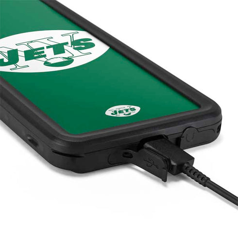 NFL New York Jets Retro Logo Galaxy S20 Waterproof Case