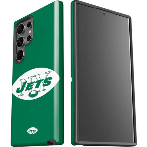 NFL New York Jets Retro Logo Galaxy S23 Ultra Pro Case