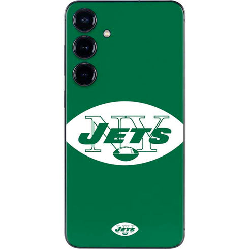 NFL New York Jets Retro Logo Galaxy S25 Plus Skin