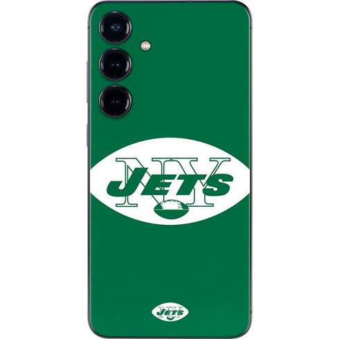 NFL New York Jets Retro Logo Galaxy S25 Skin