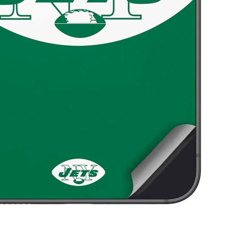 NFL New York Jets Retro Logo Galaxy S25 Skin