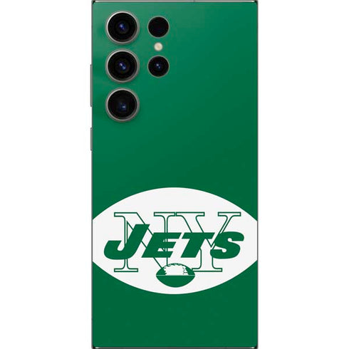 NFL New York Jets Retro Logo Galaxy S24 Ultra Skin