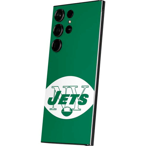 NFL New York Jets Retro Logo Galaxy S24 Ultra Skin
