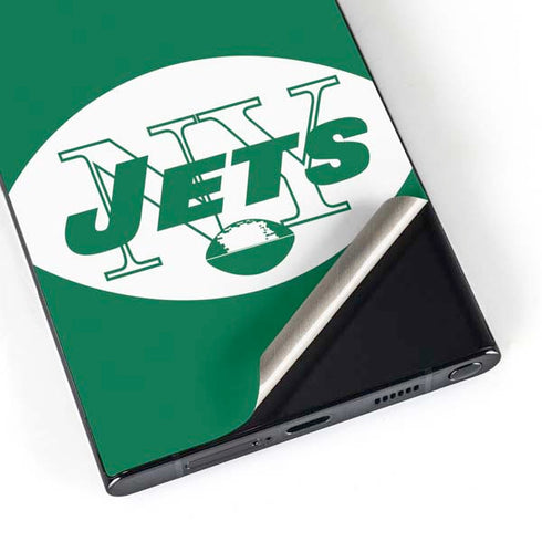 NFL New York Jets Retro Logo Galaxy S25 Ultra Skin