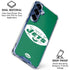 NFL New York Jets Retro Logo Galaxy S25 Plus Clear Case