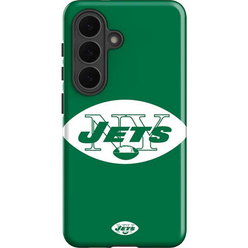 NFL New York Jets Retro Logo Galaxy S26 Impact Case