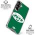 NFL New York Jets Retro Logo Galaxy S26 Plus Clear Case