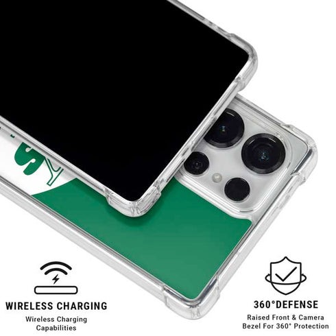 NFL New York Jets Retro Logo Galaxy S26 Ultra Clear Case