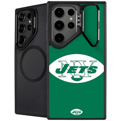 NFL New York Jets Retro Logo Galaxy S26 Ultra Kickstand Case