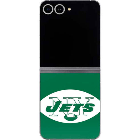 NFL New York Jets Retro Logo Galaxy Z Flip6 Skin