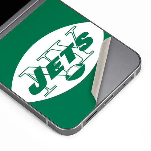 NFL New York Jets Retro Logo Galaxy Z Flip6 Skin
