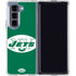 NFL New York Jets Retro Logo Galaxy Z Fold5 5G Clear Case
