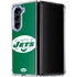NFL New York Jets Retro Logo Galaxy Z Fold5 5G Clear Case