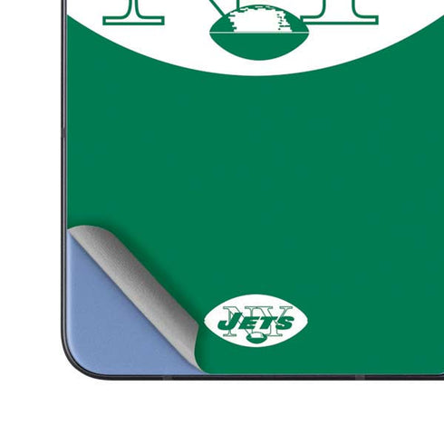 NFL New York Jets Retro Logo Galaxy Z Fold5 5G Skin