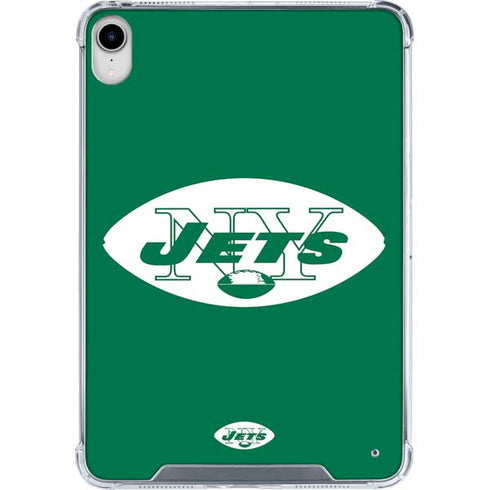 NFL New York Jets Retro Logo iPad 11th Gen (2025) Clear Case