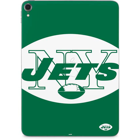 NFL New York Jets Retro Logo Apple iPad Pro Skin