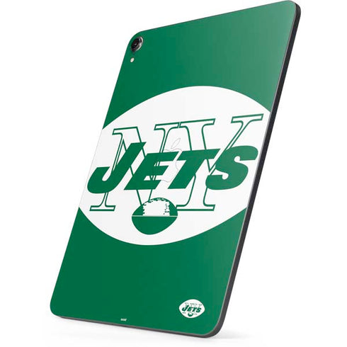 NFL New York Jets Retro Logo Apple iPad Pro Skin