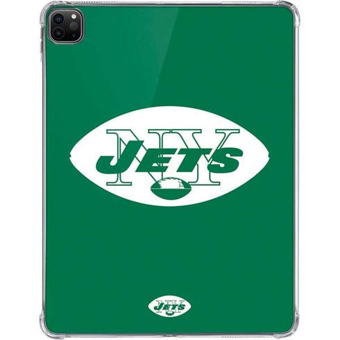 NFL New York Jets Retro Logo iPad Pro 11in (2024) Clear Case
