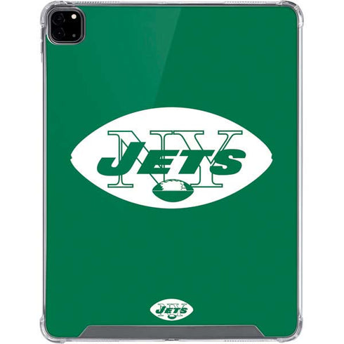 NFL New York Jets Retro Logo iPad Pro 12.9in (2020) Clear Case