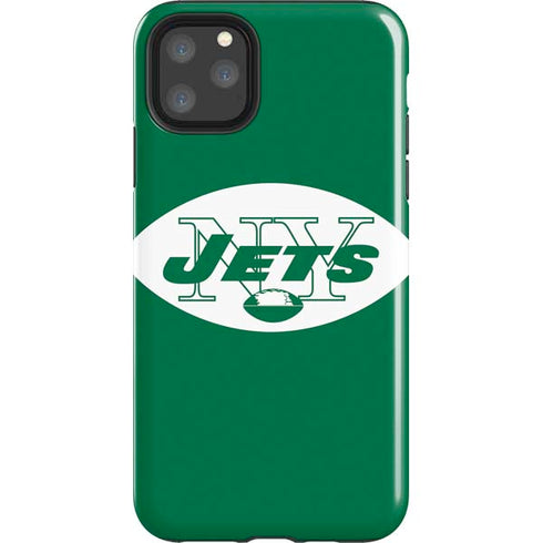 NFL New York Jets Retro Logo iPhone Cases