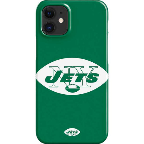NFL New York Jets Retro Logo iPhone Cases