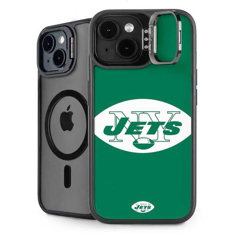 NFL New York Jets Retro Logo iPhone 13 Kickstand Case