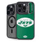 NFL New York Jets Retro Logo iPhone 14 Pro Max Kickstand Case