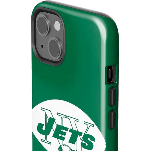 NFL New York Jets Retro Logo iPhone 15 Impact Case