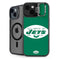 NFL New York Jets Retro Logo iPhone 15 Plus Kickstand Case