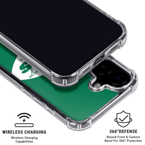 NFL New York Jets Retro Logo iPhone 16 MagSafe Case