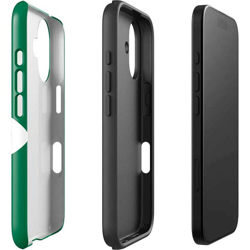 NFL New York Jets Retro Logo iPhone 16 Plus Impact Case