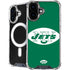 NFL New York Jets Retro Logo iPhone 16 Plus MagSafe Case