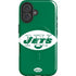 NFL New York Jets Retro Logo iPhone 16 Plus Magsafe Impact Case