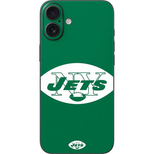 NFL New York Jets Retro Logo iPhone 16 Plus Skin